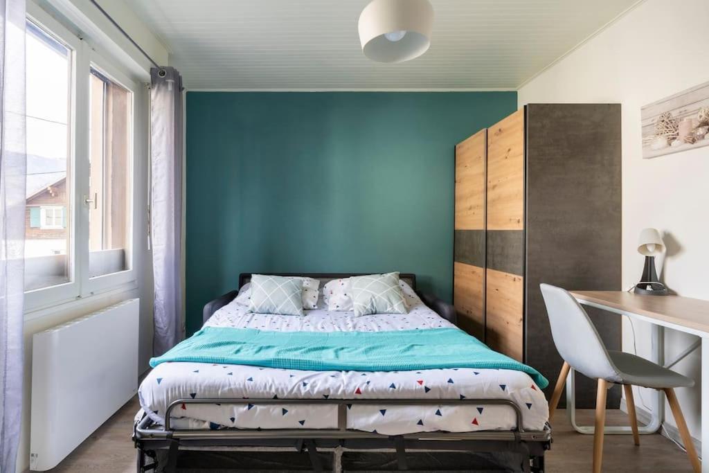 Studio Cosy Proche Du Centre + Parking Gratuit Cluses Ngoại thất bức ảnh