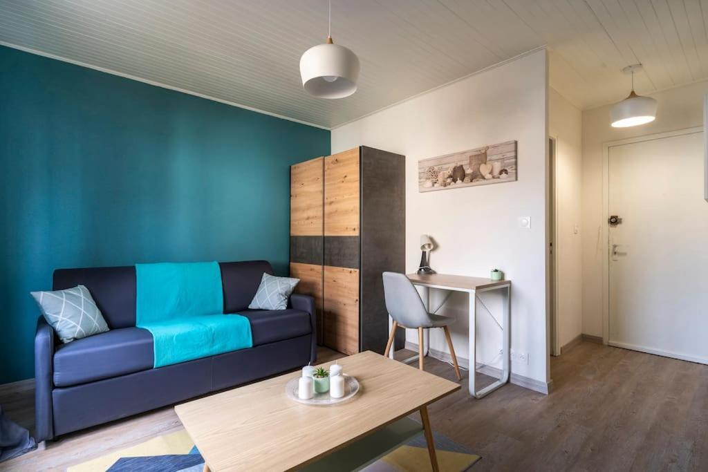 Studio Cosy Proche Du Centre + Parking Gratuit Cluses Ngoại thất bức ảnh